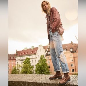 Madewell Slouchy Boyjeans in Riverspring Wash